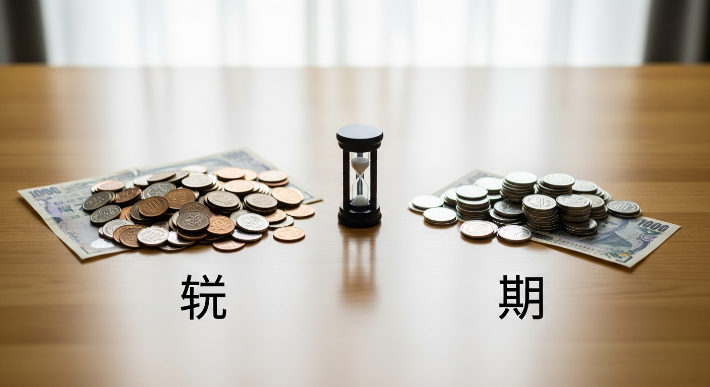 3. 支給額と期間の違い：どちらを優先すべきか