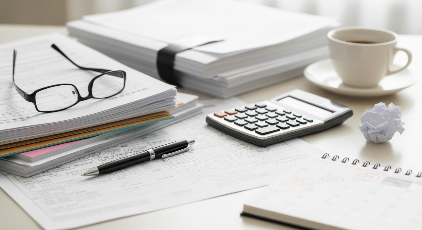 デメリット1：申請の手間と書類準備の複雑さ