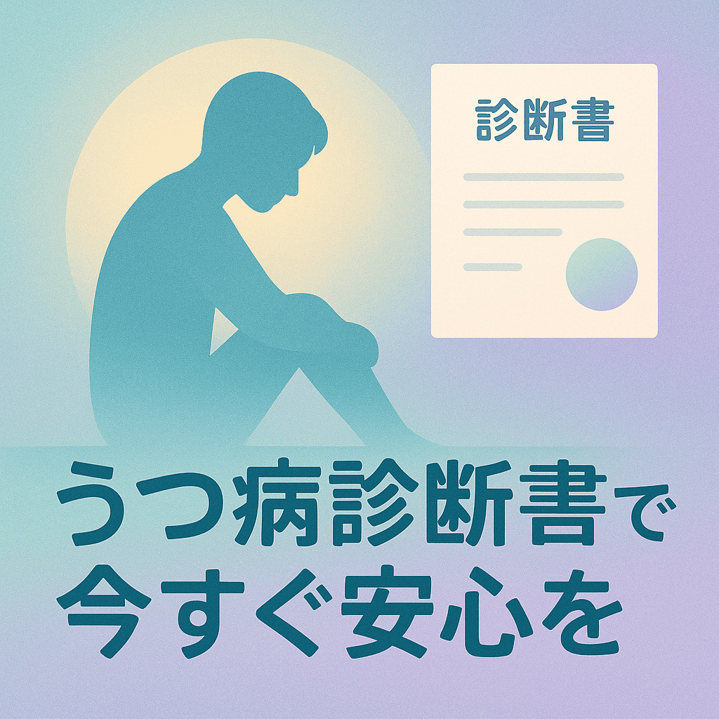 うつ病の診断書のもらい方は！【即日発行可能】すぐもらえる人やもらうべき理由、タイミングを解説