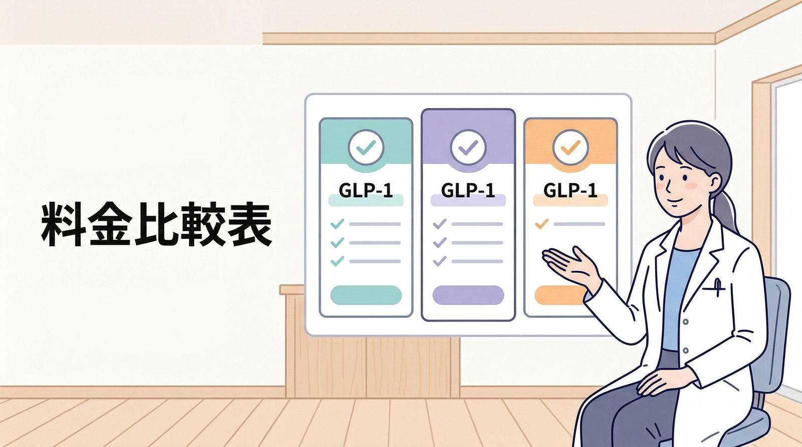マンジャロと他のGLP-1薬の違い｜オゼンピック・リベルサスとの比較